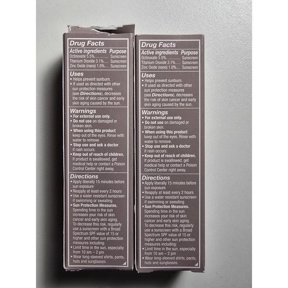 Revlon Lot of 2 Warm Camel 417‎ Illuminating Serum Tinted Broad Spectrum .94 oz